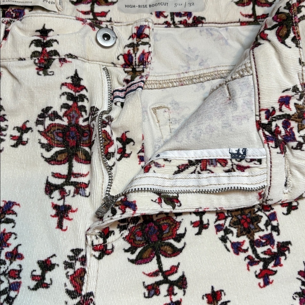 Pilcro and the Letterpress by Anthropologie Corduroy Bootcut Pants Women’s 32 - Picture 11 of 16
